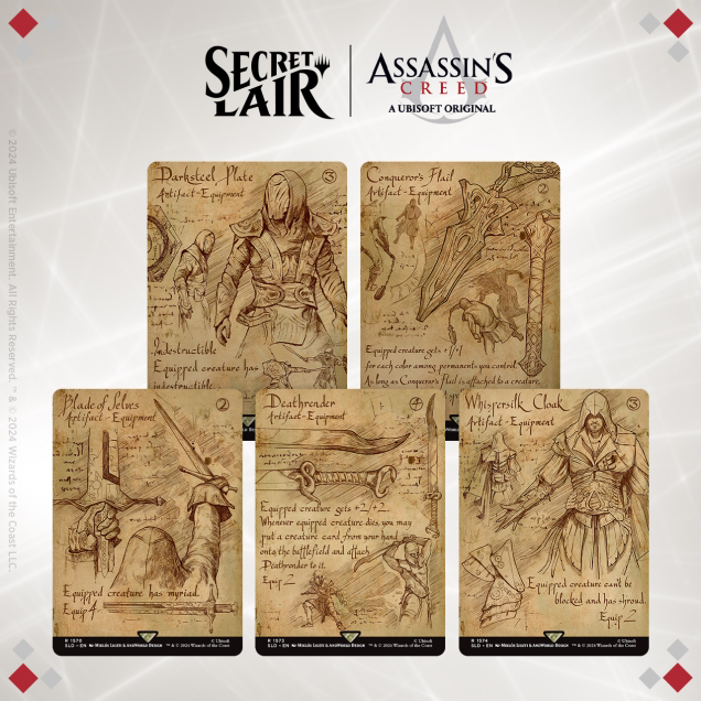 MTG secret lair assassin's creed  foil2箱 Magic the Gathering Secret LAIR X Assassin'S Creed: Lethal